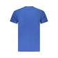 Blue Cotton Men's T-Shirt
