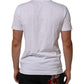 White Cotton DG Love Patch Crew Neck T-shirt