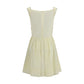 Beige Cotton Casual Dress