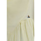 Beige Cotton Casual Dress