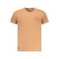Marrone Cotton Men T-Shirt