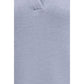 Blue Cashmere Polo Shirt