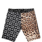 Multicolor Patterned Cycling Bike Shorts Underwear