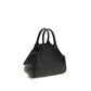 Black Polyurethane Handbag