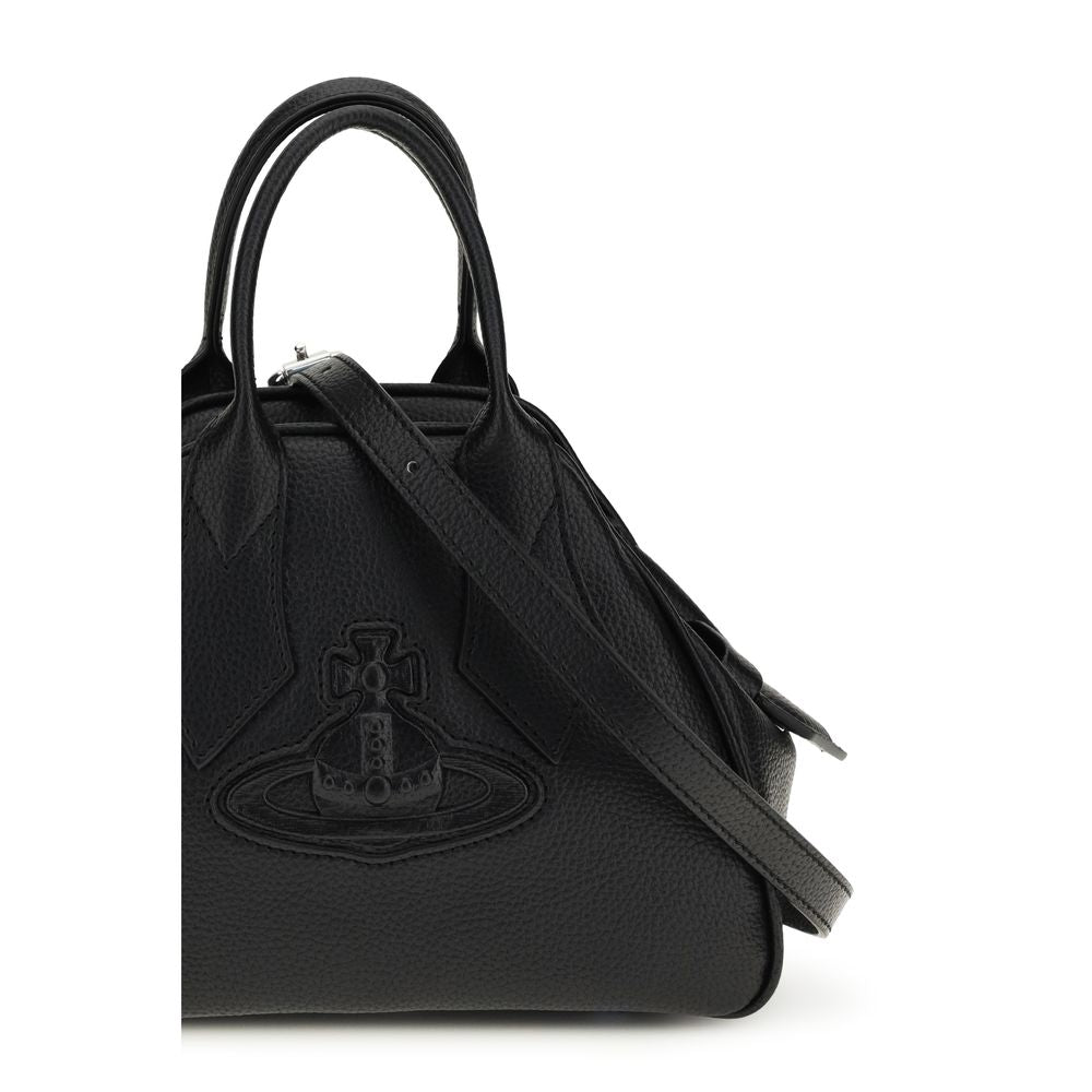 Black Calf Leather Bos Taurus Handbag