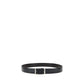 Black Calf Leather Bos Taurus Belt
