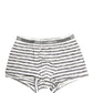 Gray White Stripes Men Regular Boxer Underwear
