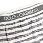 Gray White Stripes Men Regular Boxer Underwear