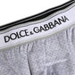Gray Logo Cotton Men Regular Boxer Underwear