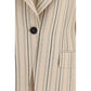 Multicolor Viscose Full-Length Jacket