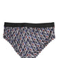 Multicolor Patterned Men Brando Brief Underwear