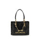 Black Calf Leather Bos Taurus Shoulder Bag