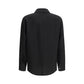Black Viscose Dress Shirt