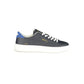 Blue Polyurethane Men Sneaker