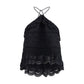 Black Polyester Blouse