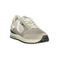 Grigio Polyurethane Men Sneaker