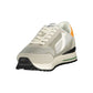 Grigio Polyurethane Men Sneaker