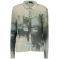 Verde Polyester Women Shirt