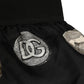 Black Ancient Coin Print Boxer Shorts Underwear