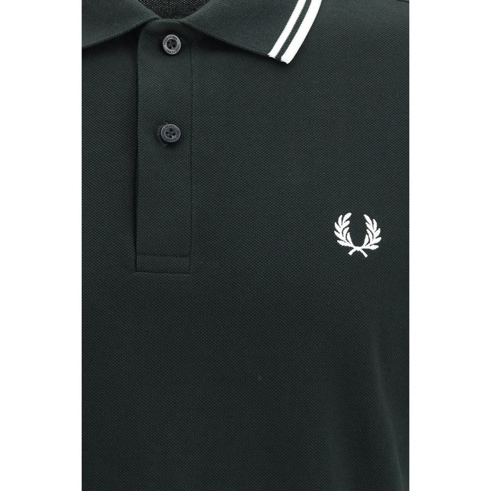 Bicolor Cotton Polo Shirt