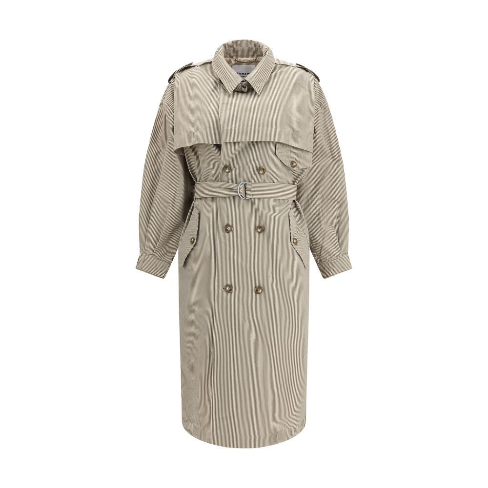 Bicolor Cotton Coat