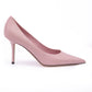 Pink Lizard Printed Leather Love 85 Pumps