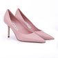 Pink Lizard Printed Leather Love 85 Pumps