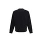 Black Viscose Sweatshirt