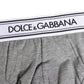 Gray Logo Waistband Men Midi Brief Underwear
