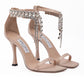 Powder Pink Satin Verity 100 Sandals