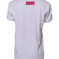 White D&G Is Flowers Embellished T-shirt