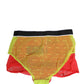 Red Yellow Tulle Mid Waist Panty Girdle Underwear