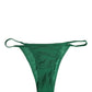 Green Nylon Bottom Beachwear Bikini Swimwear