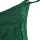 Green Nylon Bottom Beachwear Bikini Swimwear