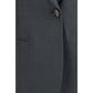 Gray Linen Jacket