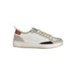 White Polyurethane Men's Sneaker