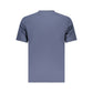 Blue Cotton Men T-Shirt
