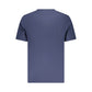 Blue Cotton Men's T-Shirt