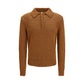 Brown Cotton Polo Shirt
