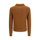 Brown Cotton Polo Shirt