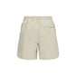 Beige Nylon Bermuda Shorts