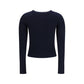 Blue Cotton Cardigan