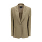 Brown Linen Coat