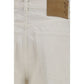 White Cotton Relaxed Fit Jeans