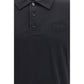 Blue Cotton Polo Shirt