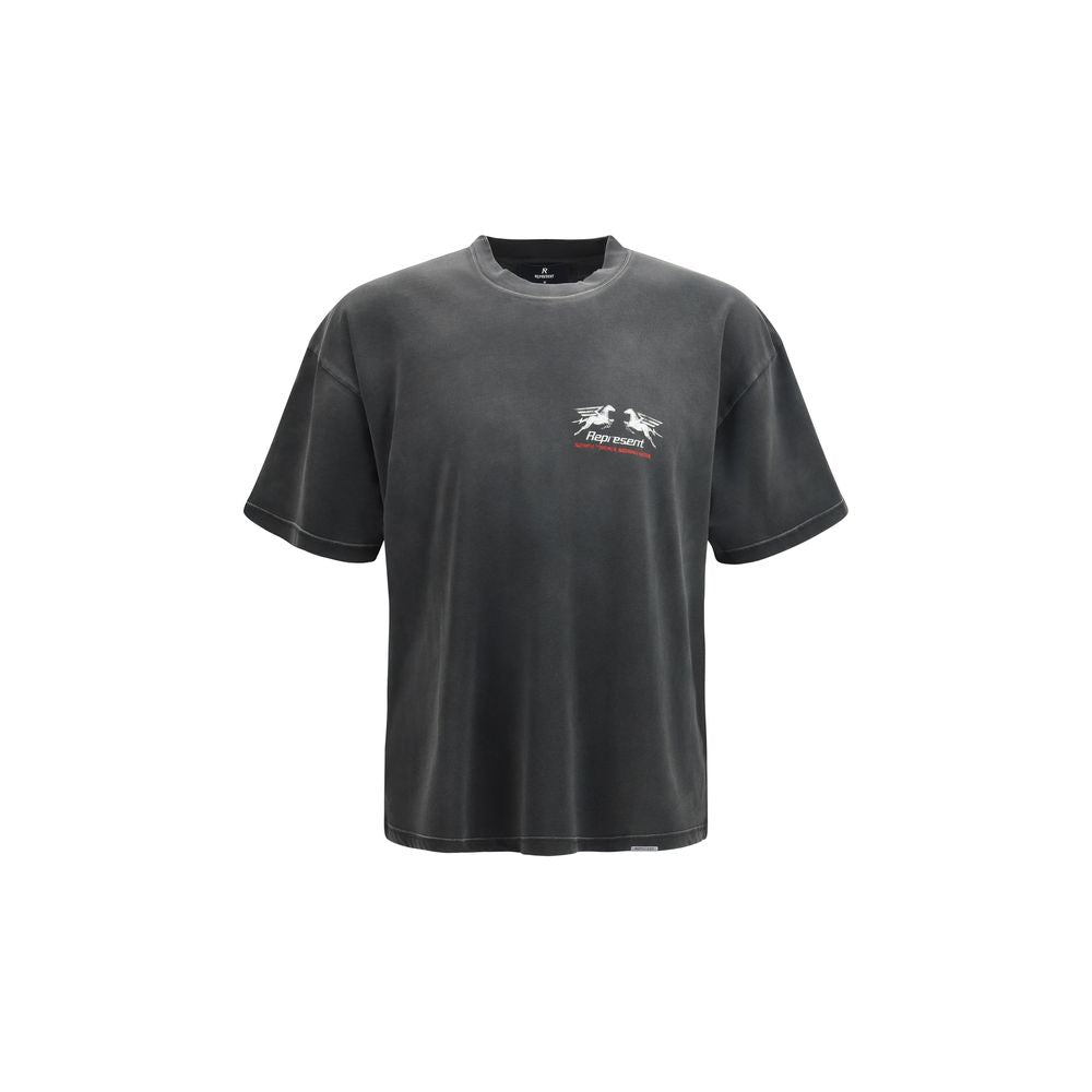 Gray Cotton T-Shirt