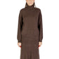 Brown Viscose Sweatshirt