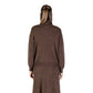 Brown Viscose Sweatshirt