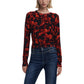 Black Viscose Sweatshirt