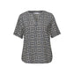 Blue Viscose Blouse